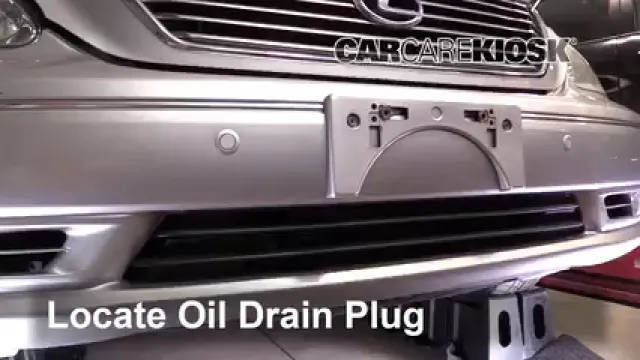 2005 Lexus LS430 4.3L V8 Huile Changer l'huile et le filtre à huile